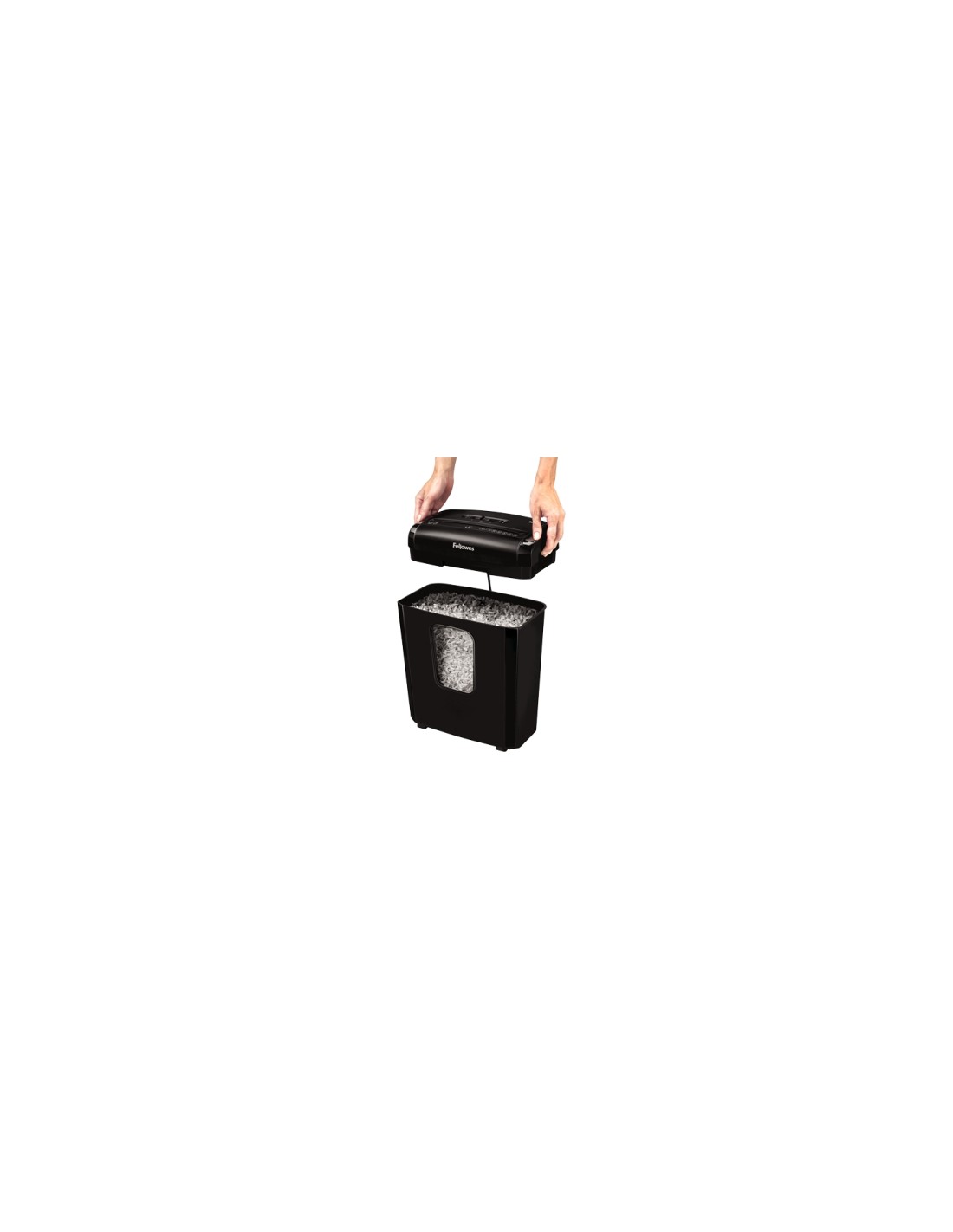 Dstructora fellowes powershred 6M 13L triturador de papel microcorte negro 4631101