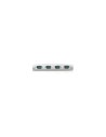 StarTech.com Hub Concentrador USB a 4 Puertos Serie RS232 - Ladrón Serie DB9 - Adaptador USB a Serie Plata