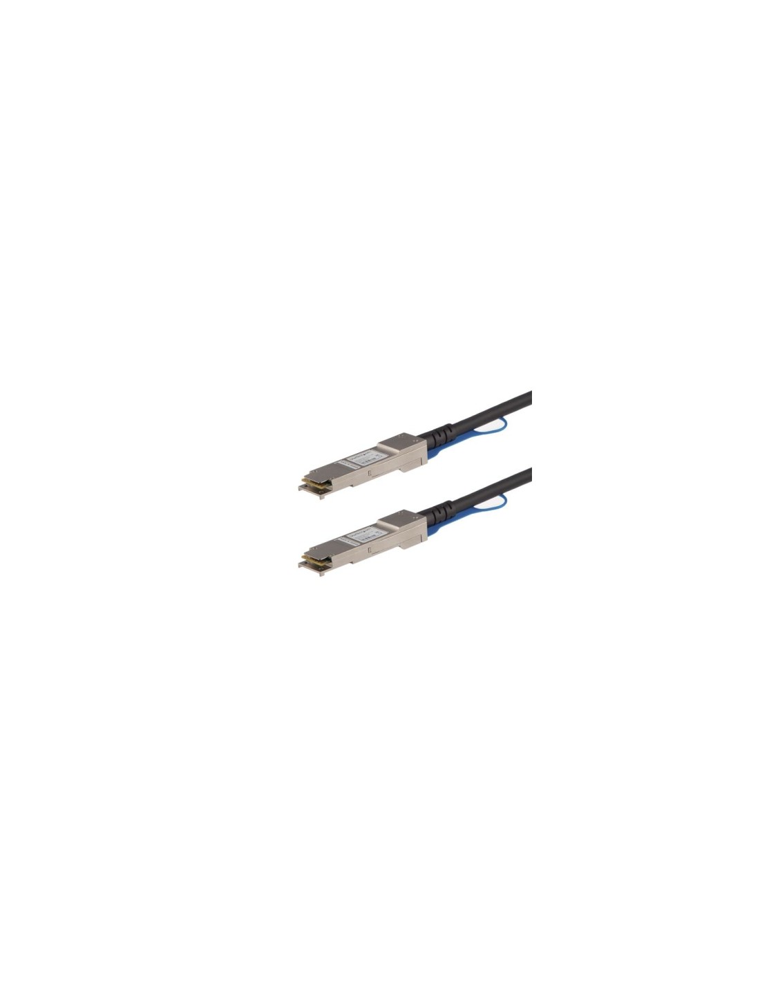 StarTech.com Cable conexion QSFP+ macho a macho direct-Attach Twinax MSA 40 GbE 1m negro QSFP40GPC1M