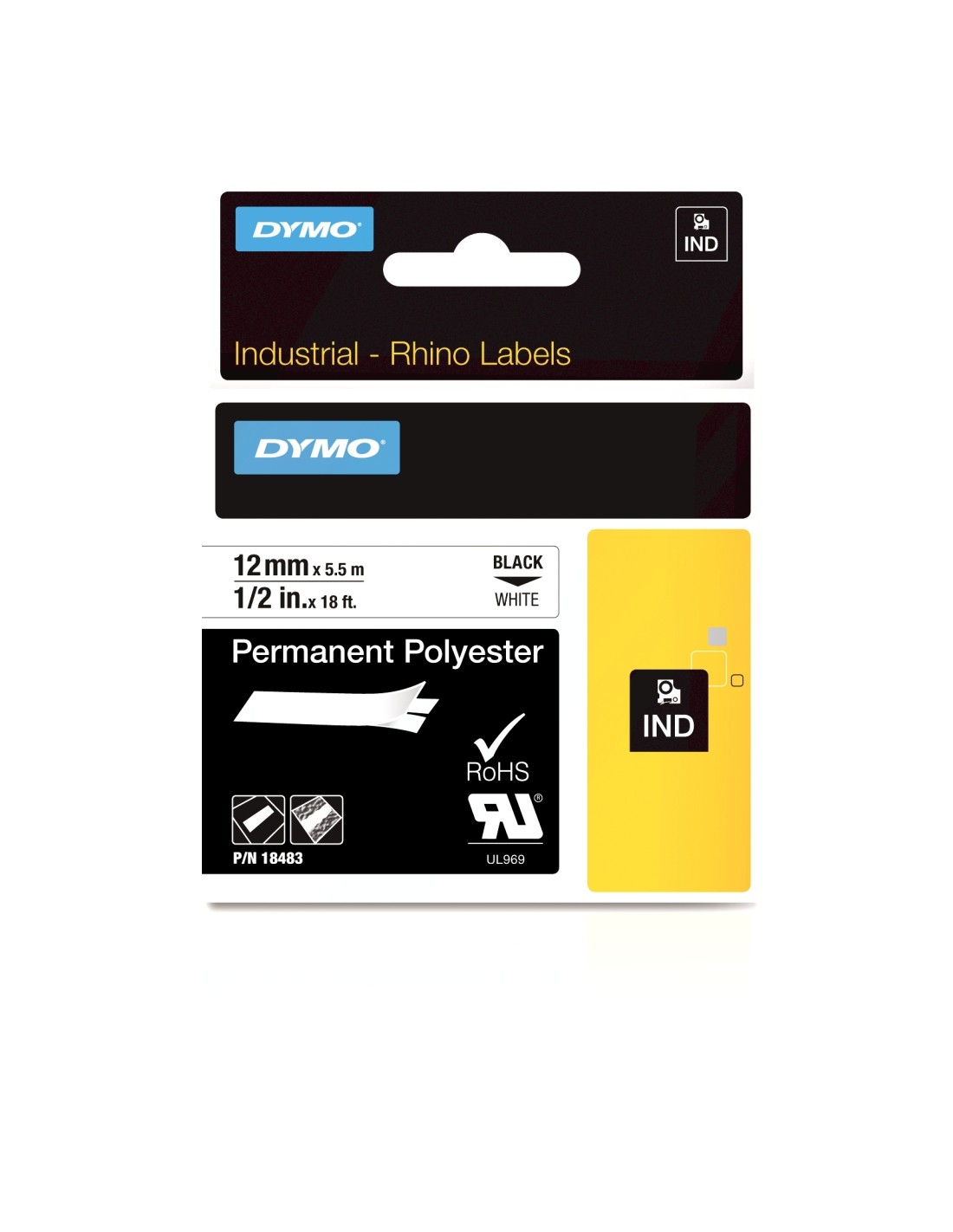 DYMO Poliéster Permanente IND