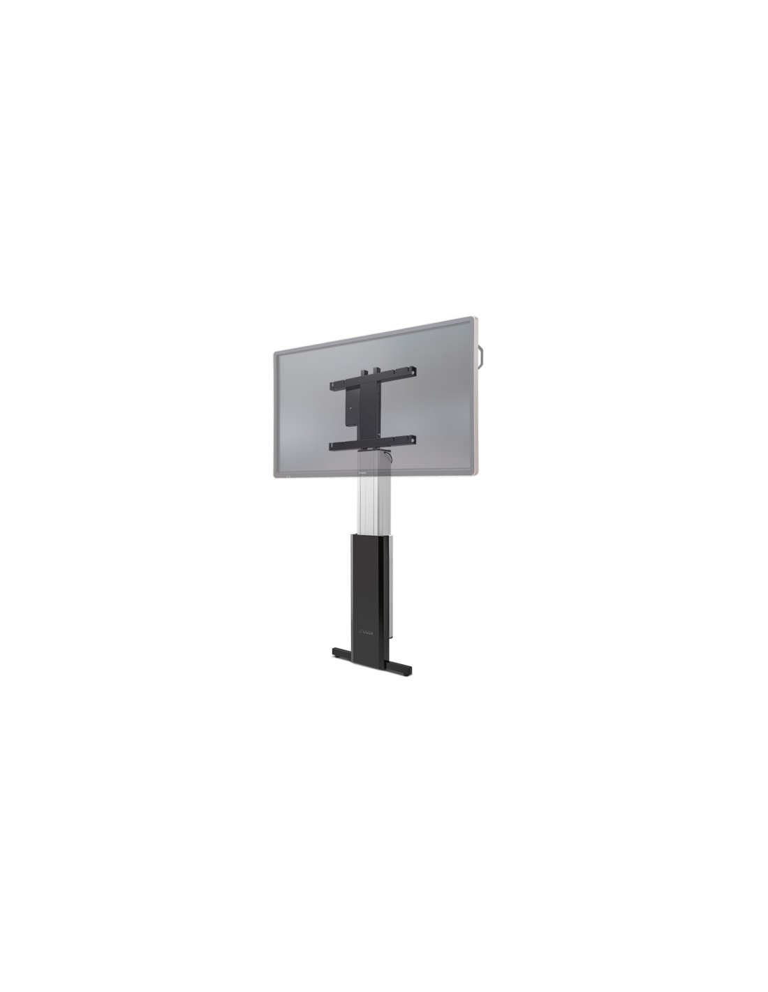 Soporte tv suelo ctouch para pantallas 55p a 86p aluminio negro 10080250
