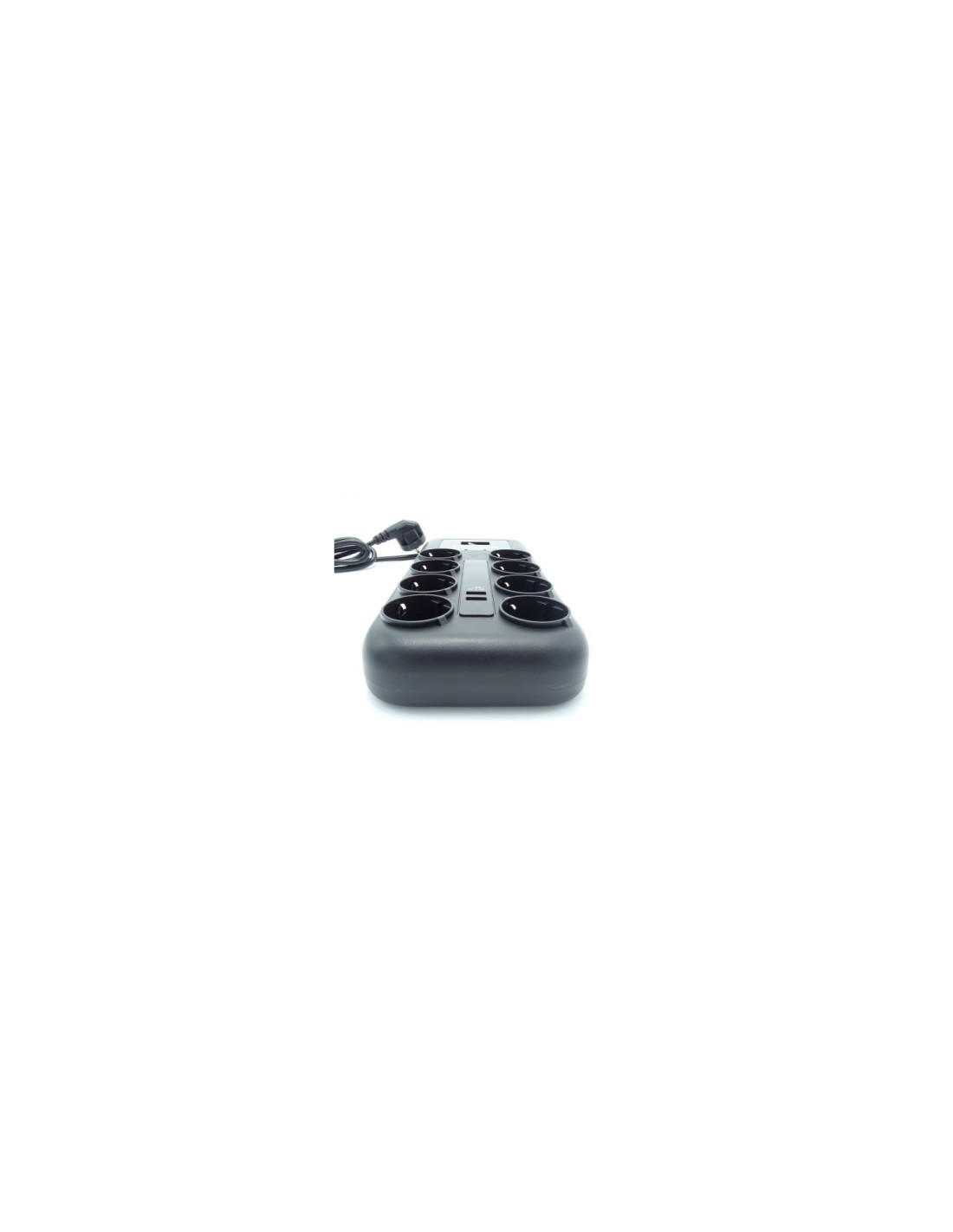 Regleta con interruptor cyberpower schuko a 8 tomas schuko 2 usb negro P0820SUF0-DE