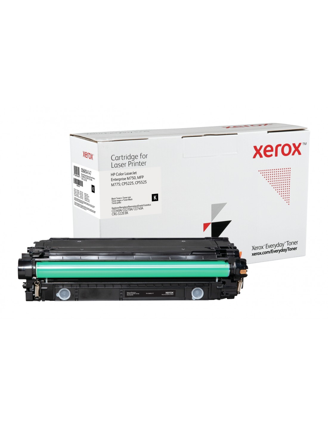 Toner xerox negro everyday compatible con hp CE340A CE270A CE740A equivalente de 13500 paginas 006R04147