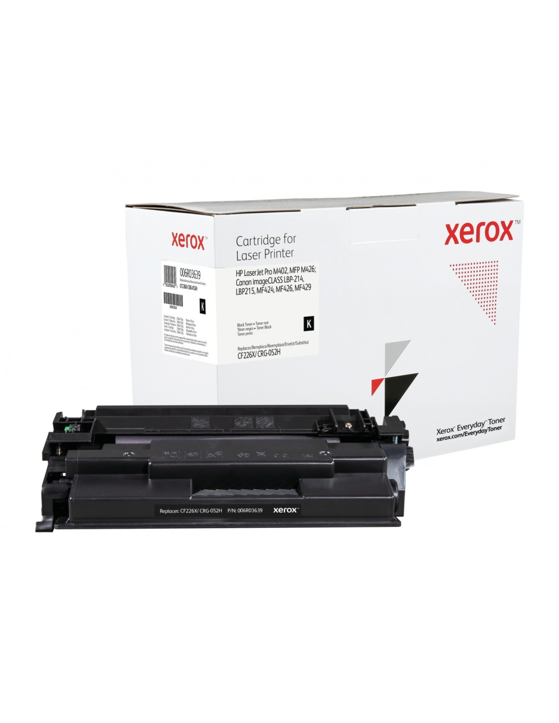 Toner xerox negro everyday compatible hp CF226X CRG-052H 9000 paginas 006R03639