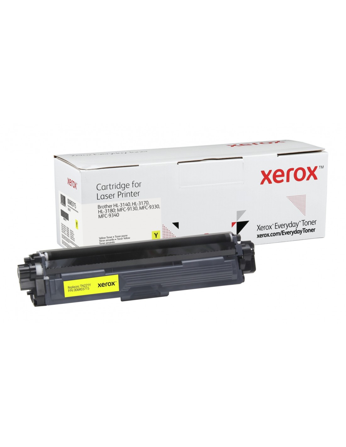 Toner xerox everyday brother TN241Y equivalente de 1400 paginas amarillo 006R03715