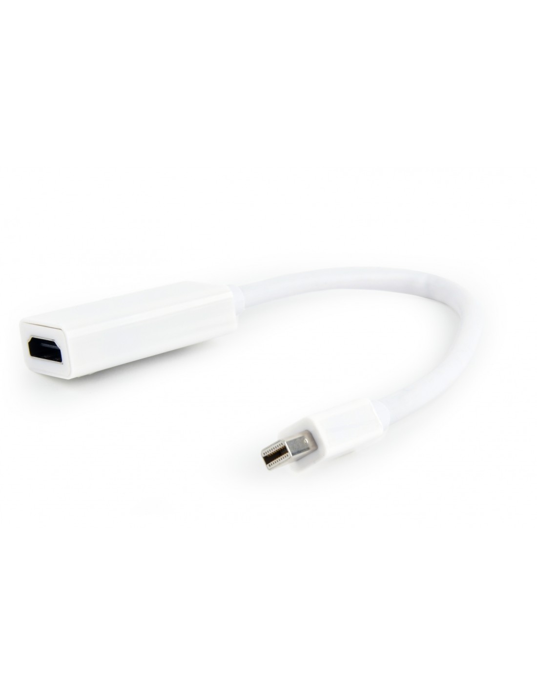 Gembird A-MDPM-HDMIF-02-W cable gender changer Mini DisplayPort HDMI Blanco