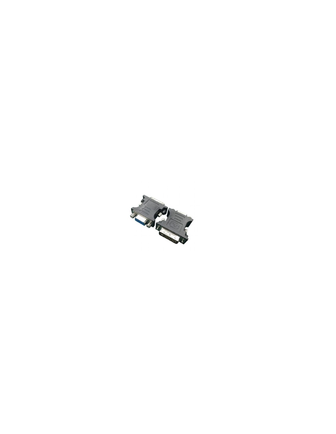 Gembird A-DVI-VGA-BK cable gender changer DVI-A VGA 15-pin Negro, Metálico