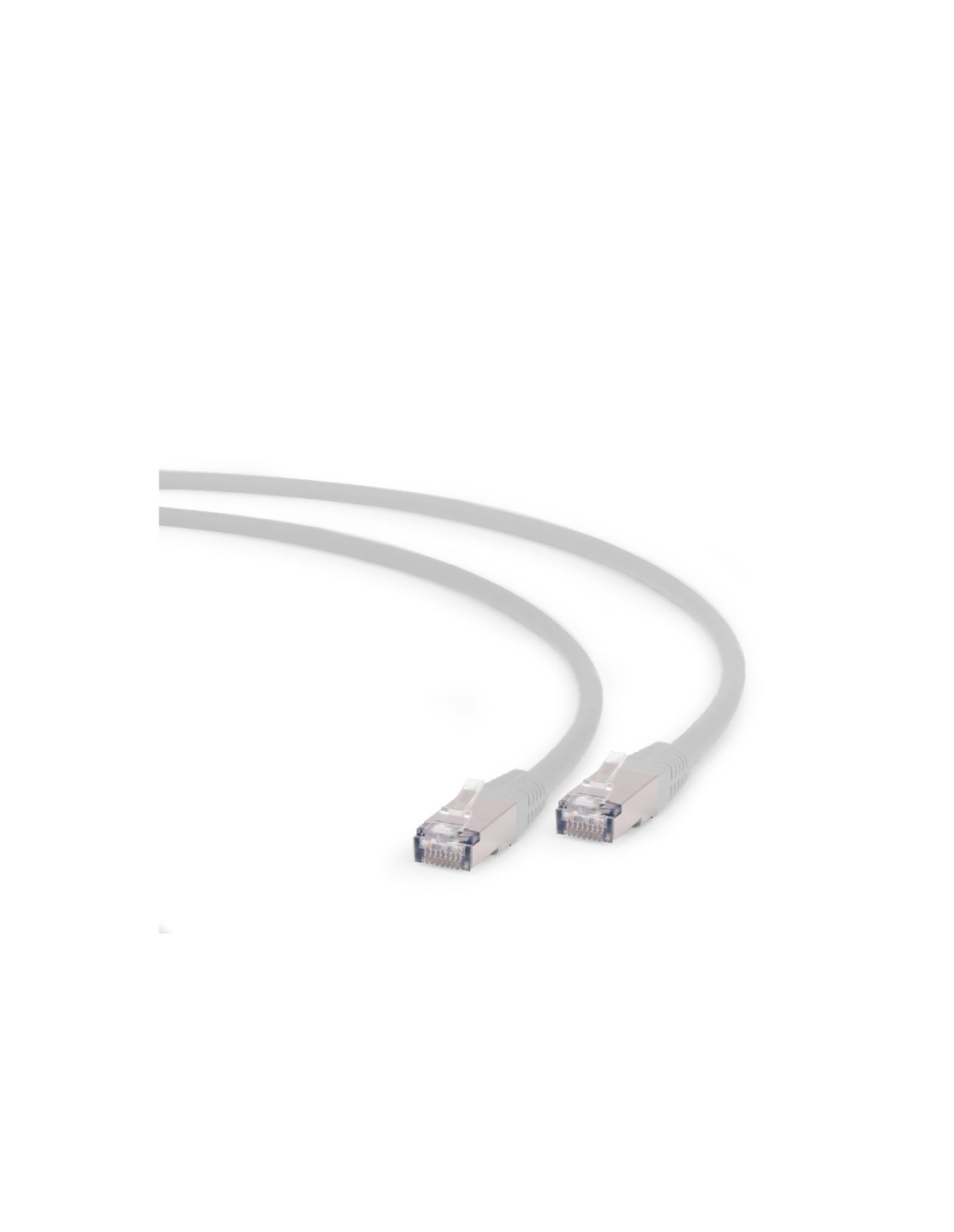 Gembird PP6A-LSZHCU-1M Latiguillo de red rj45 Cat6a S/FTP 1m gris
