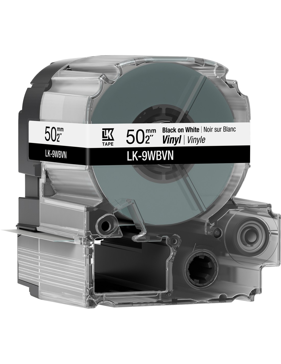 Epson LK-9YBVN Cinta para impresora de etiquetas negro sobre blanco