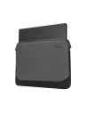 Funda targus para portatil 12P monotono de plastico Gris
