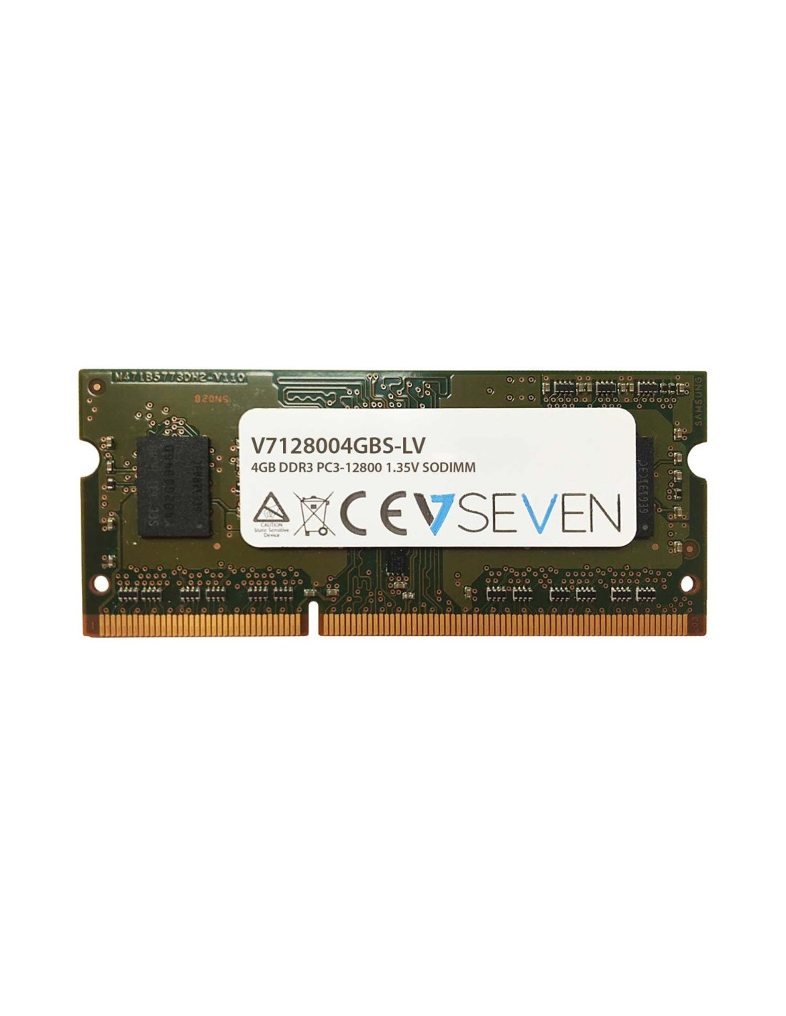 V7 módulo de memoria 4GB DDR3 1600MHz SO-DIMM 1 x 4 GB