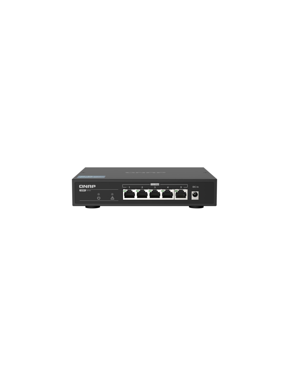 QNAP switch No administrado Gigabit Ethernet (10/100/1000) Negro