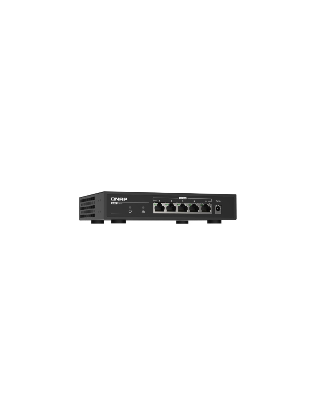 QNAP switch No administrado Gigabit Ethernet (10/100/1000) Negro