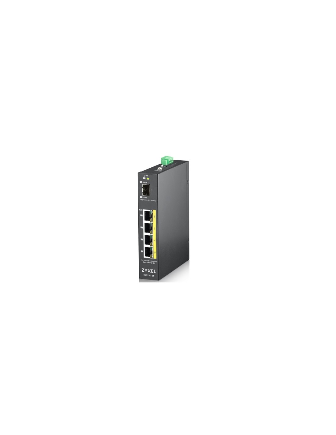 ZYXEL No administrado L2 Gigabit Ethernet (10/100/1000) EnergÍ­a sobre Ethernet (PoE) Negro