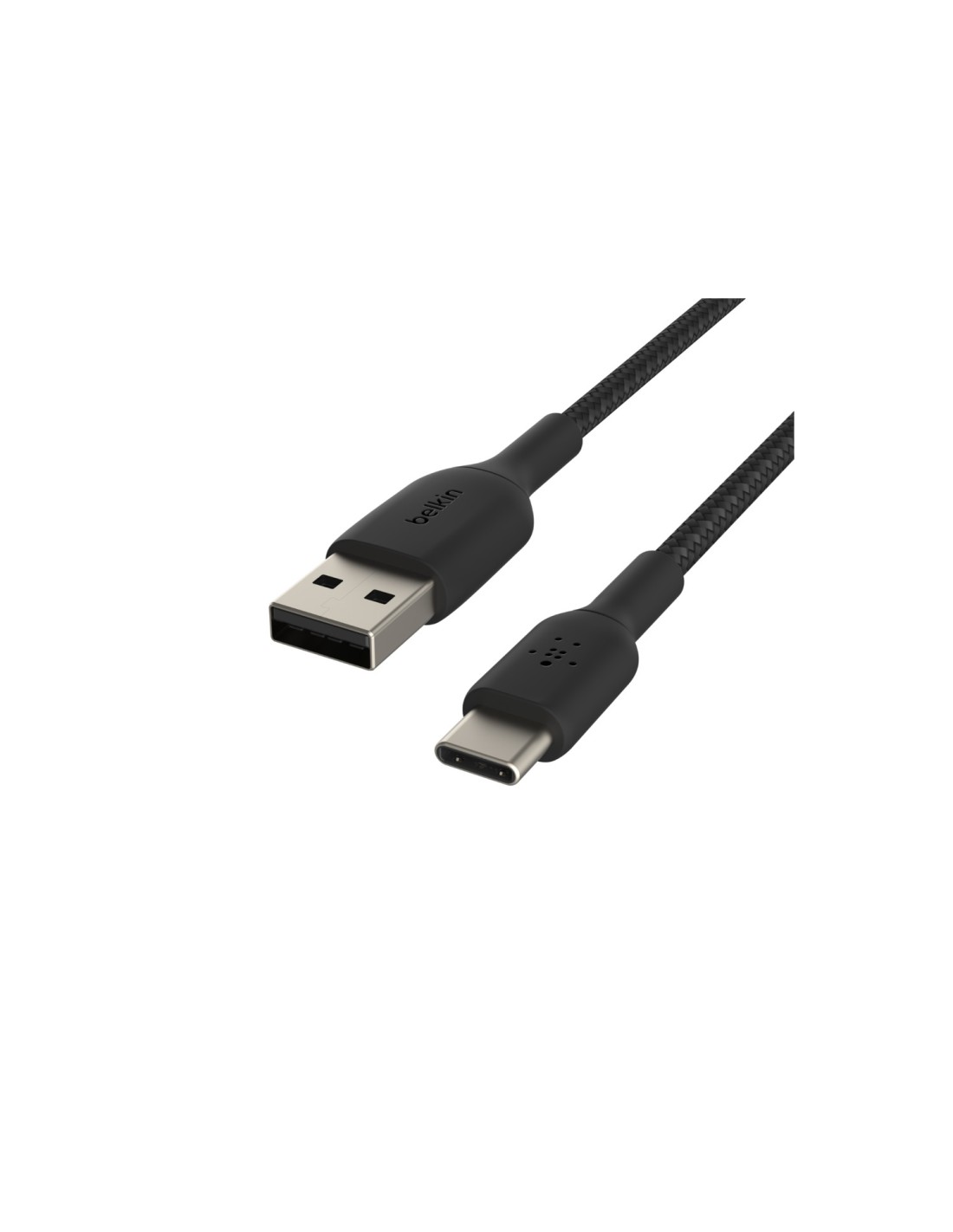 Cable Belkin USB A macho/USB C macho 2 m Negro