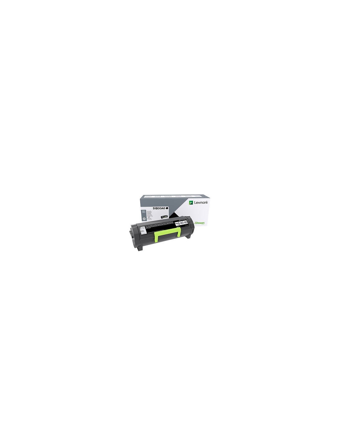 Lexmark 51B00A0 cartucho de tóner 1 pieza Original Negro