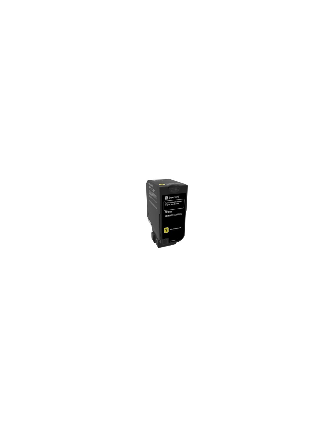 Lexmark 74C2SY0 cartucho de tóner 1 pieza Original Amarillo