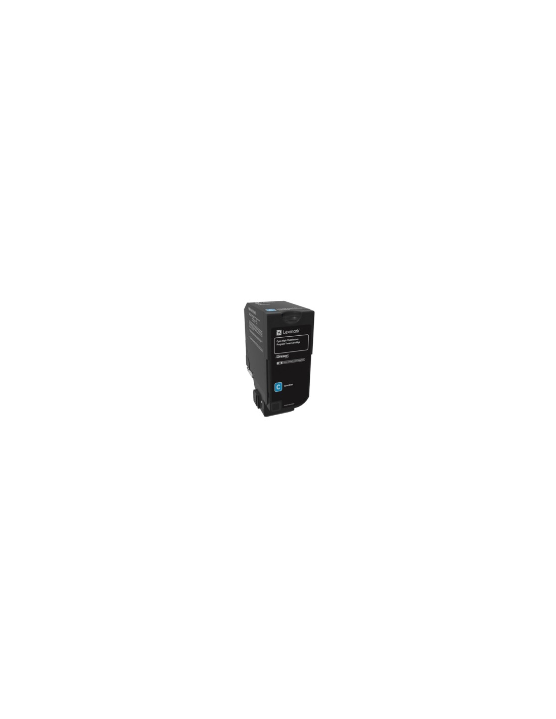 Lexmark 74C2HC0 cartucho de tóner 1 pieza Original Cian