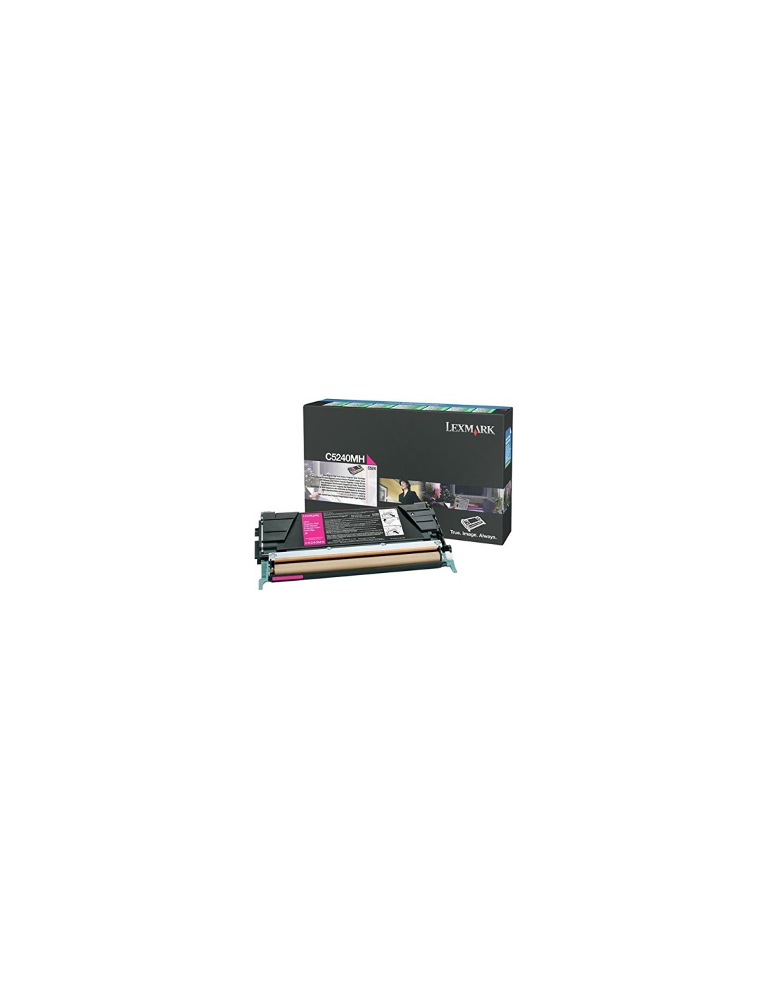 Lexmark C5240MH cartucho de tóner 1 pieza Original Magenta