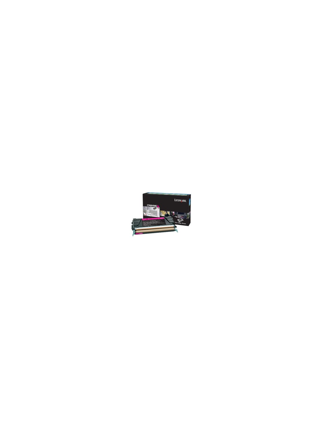 Lexmark C748H1MG cartucho de tóner 1 pieza Original Magenta