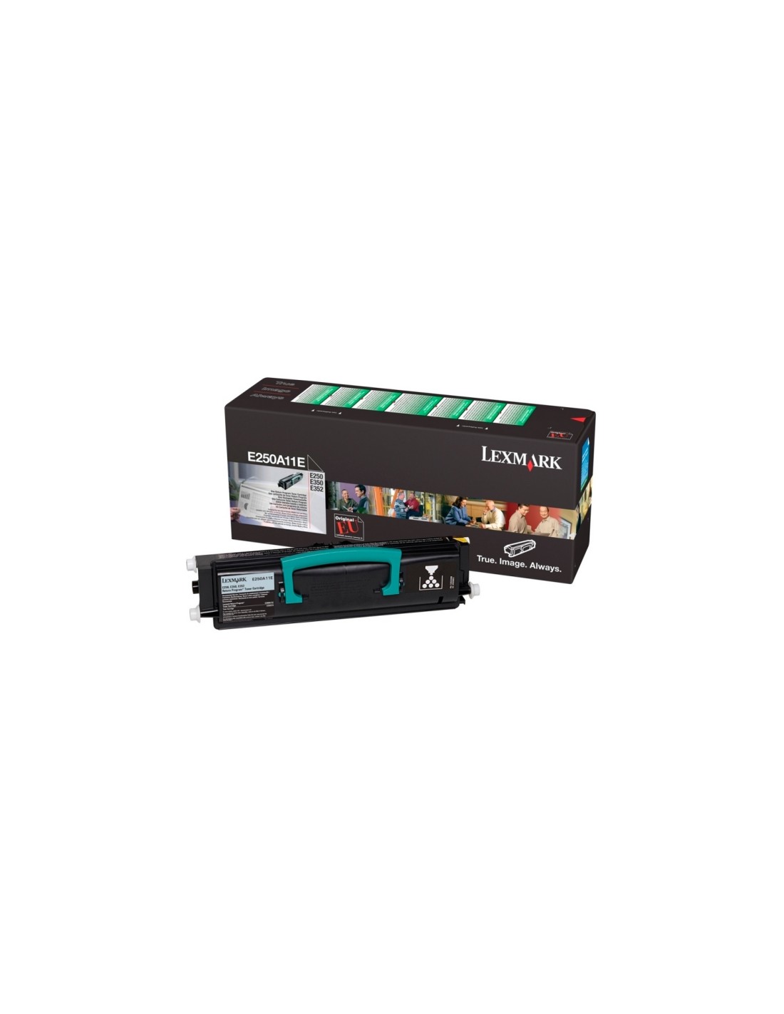 Lexmark E250A11E cartucho de tóner 1 pieza Original Negro