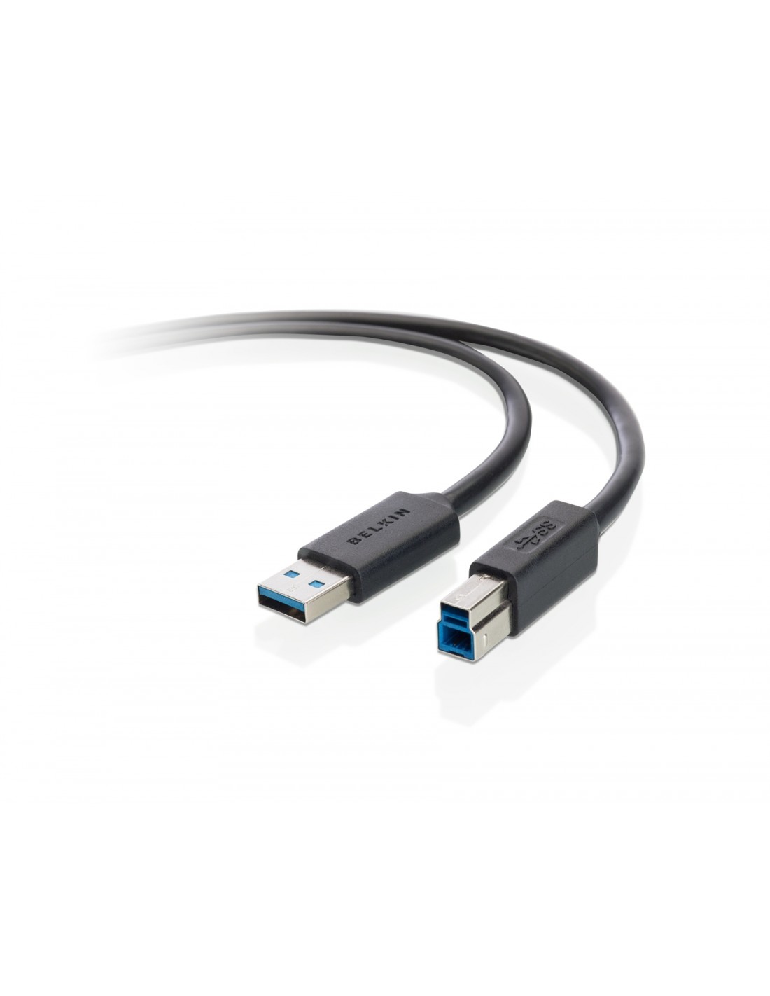 BELKIN cable USB A, USB B, 1,8 m Negro