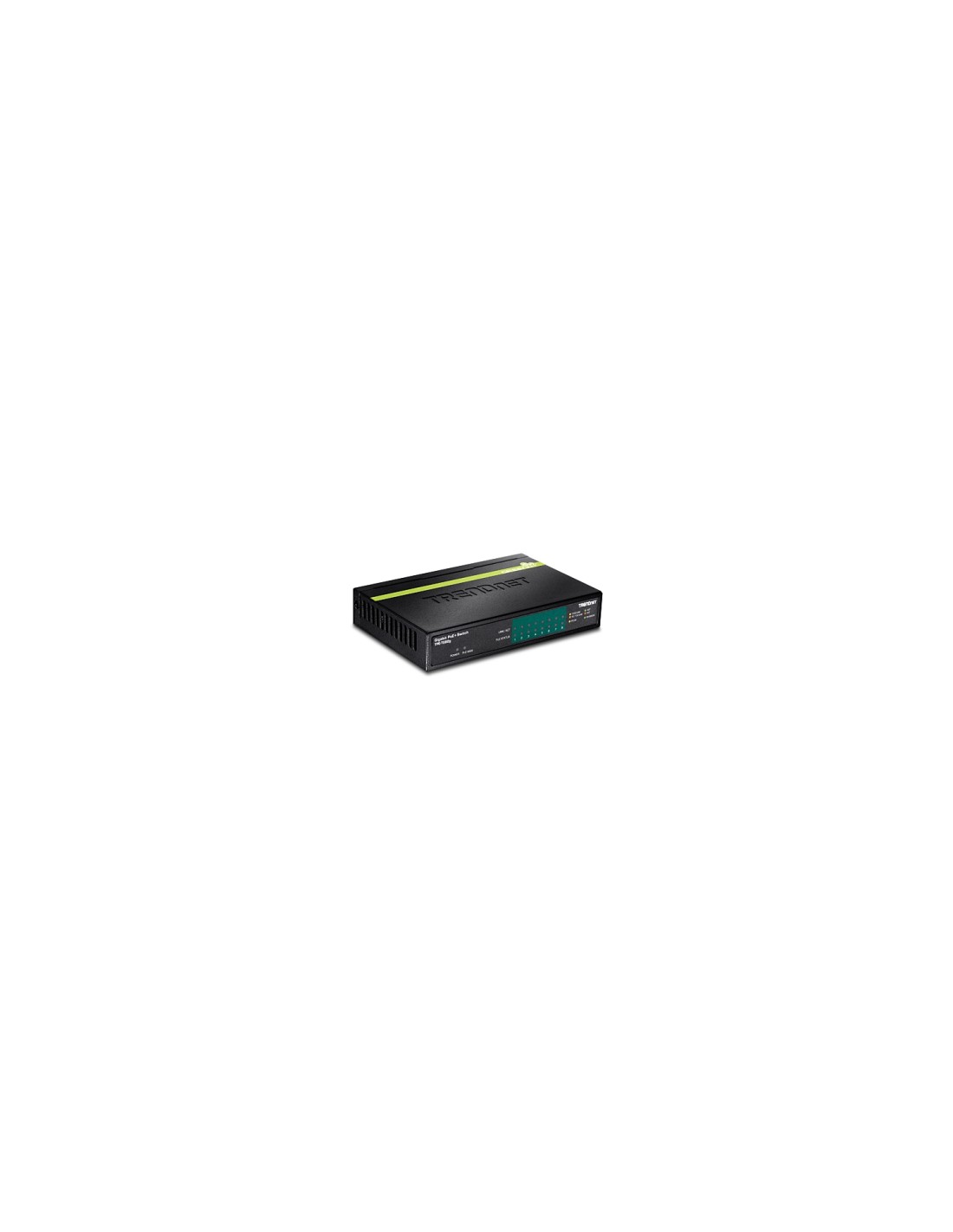 Trendnet switch Gigabit Ethernet (10/100/1000) EnergÍ­a sobre Ethernet (PoE) Negro