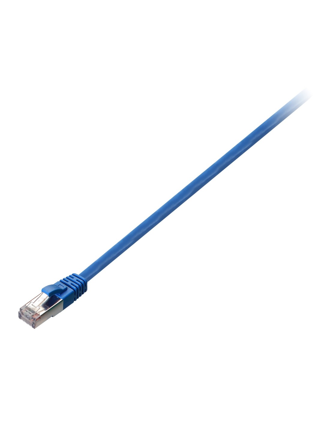 V7 Cable con conector RJ45 macho a RJ45 macho Cat6 blindado (STP) 2 m 6.6ft Azul