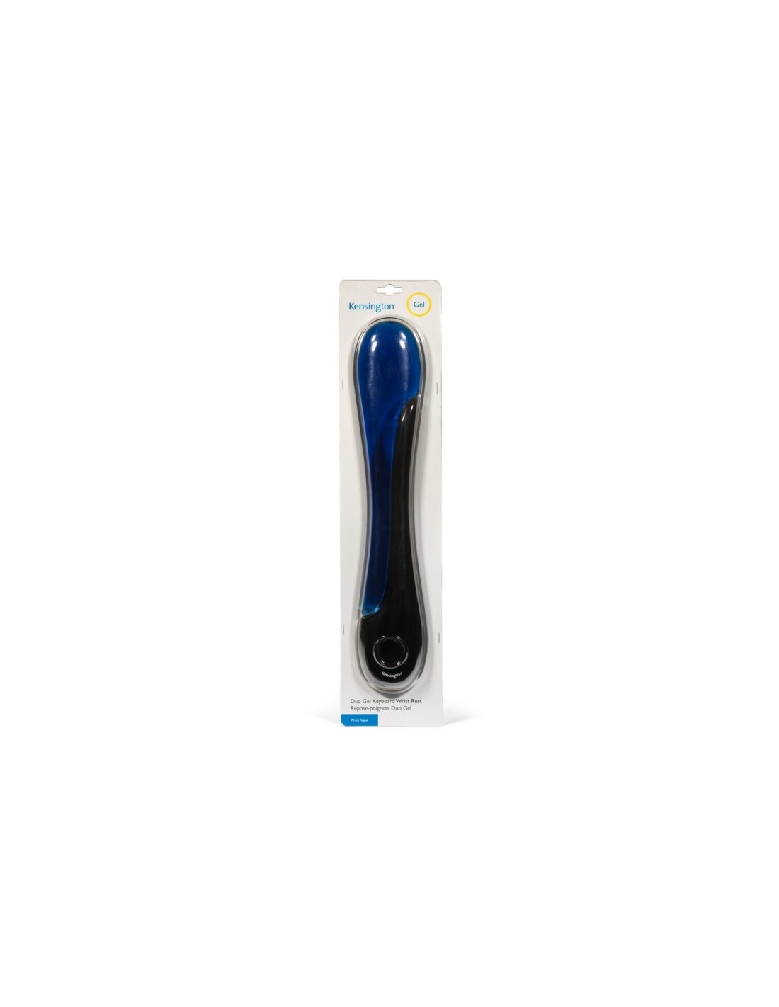 Kensington Reposamuñecas gel Duo teclado azul/negro