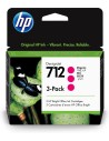 PACK 3 CARTUCHOS HP 712 MAGENTA 3ED78A