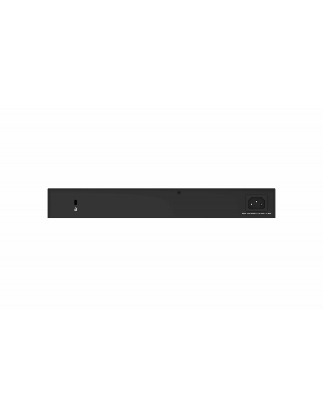Netgear No administrado Gigabit Ethernet (10/100/1000) EnergÍ­a sobre Ethernet (PoE) 1U Negro