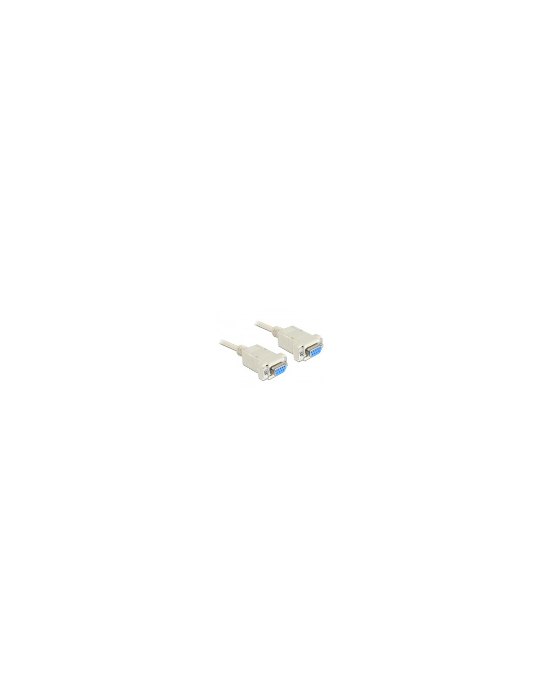 DeLOCK cable de serie Sub-D9, 1,8 m Gris