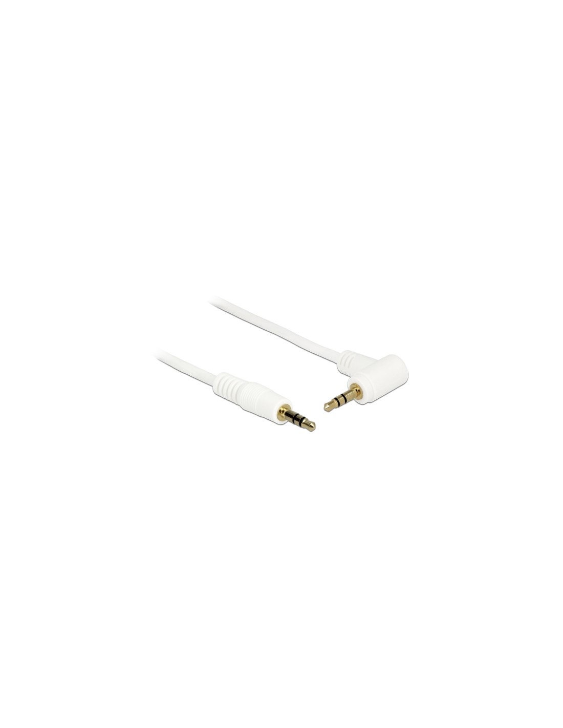 DeLOCK cable de audio 3.5mm M/M, 1 m Blanco