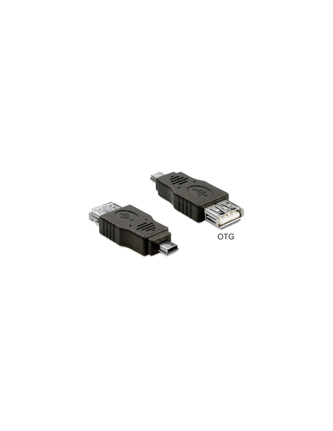 DeLOCK cable gender changer mini USB A, USB A Negro
