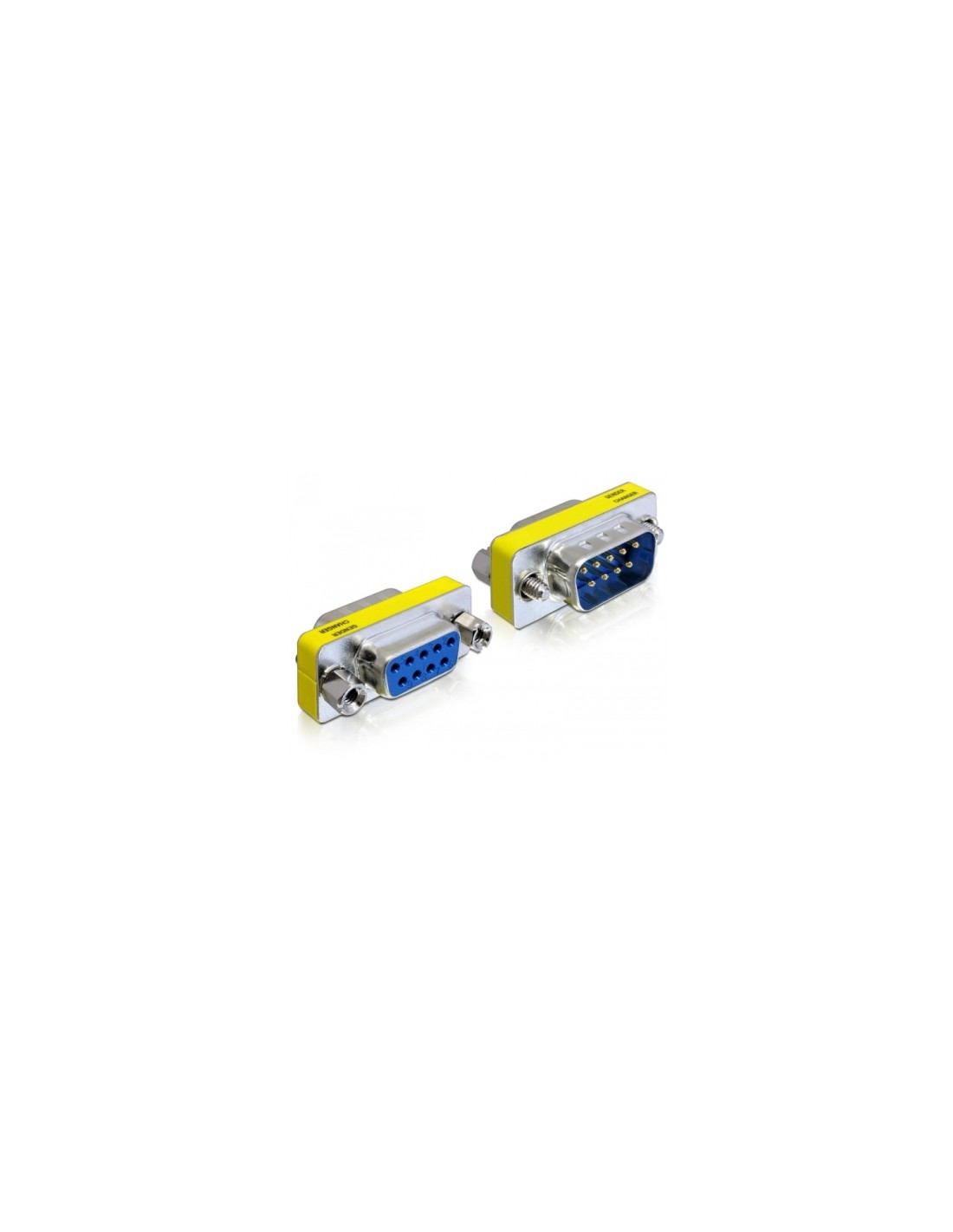 DeLOCK 65249 cable gender changer 9-p DSUB Plata