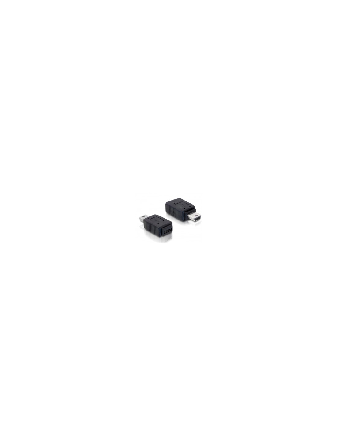 DeLOCK Adapter USB mini/USB micro-B USB mini M micro-B FM Negro