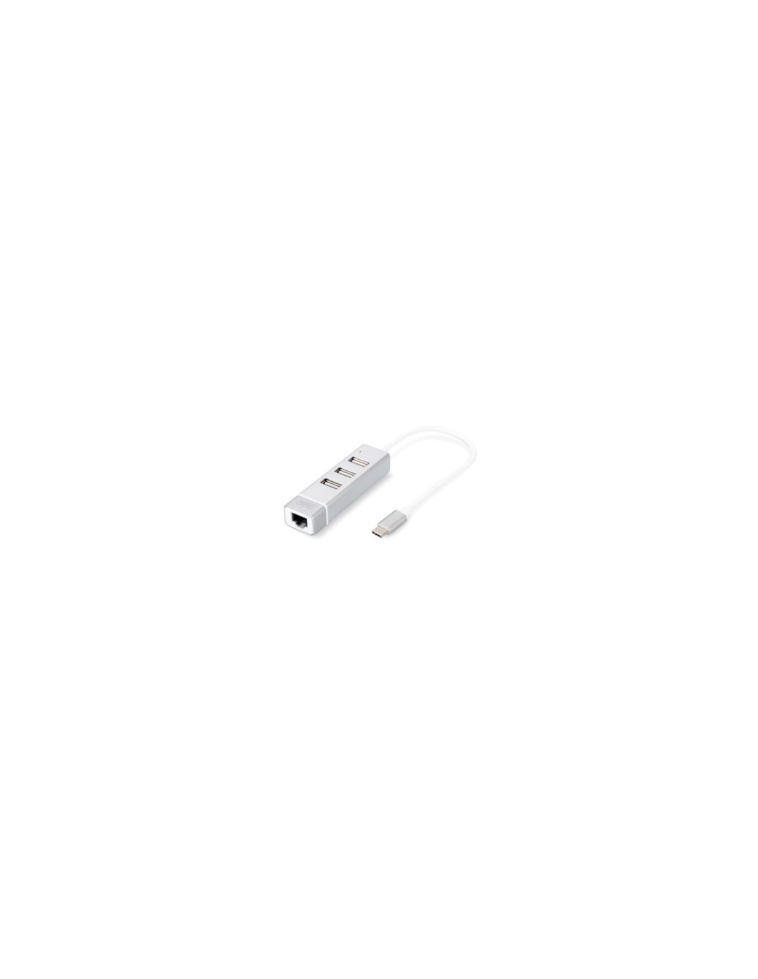 DIGITUS adaptador USB 2.0 y tarjeta de red Ethernet