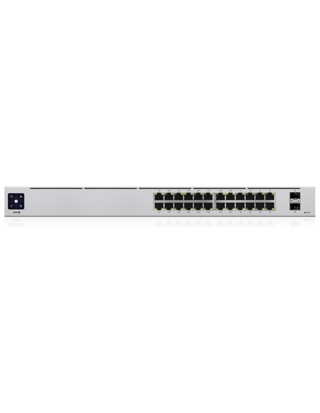 Ubiquiti Networks Gestionado L2/L3 Gigabit Ethernet (10/100/1000) EnergÍ­a sobre Ethernet (PoE) 1U Plata