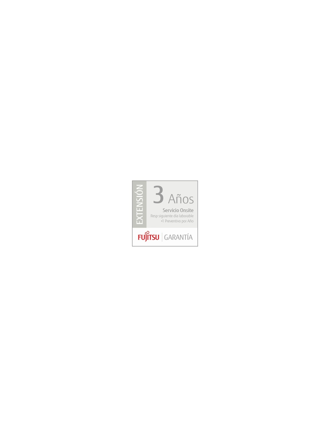 Fujitsu 3 Years Onsite Service, NBD, +1PM