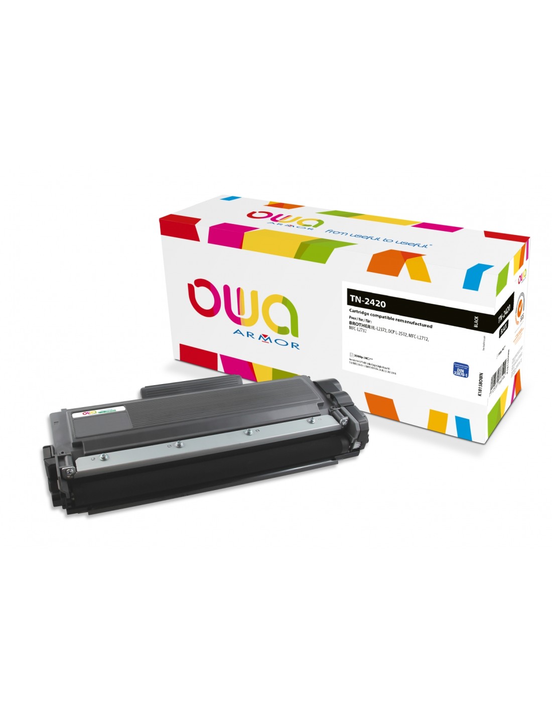 Armor K18158OW toner compatible brother negro
