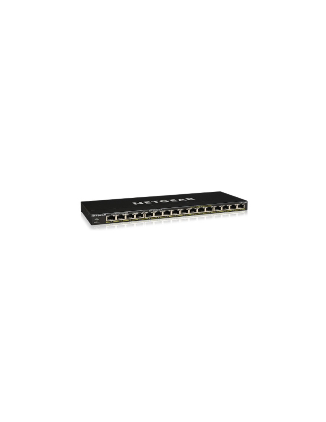 Netgear No administrado Gigabit Ethernet (10/100/1000) EnergÍ­a sobre Ethernet (PoE) Negro