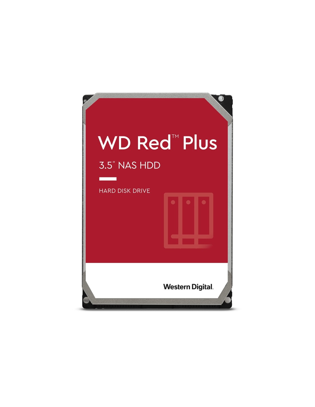 Western Digital WD Red Plus HDD 3.5p 12000 GB Serial ATA III