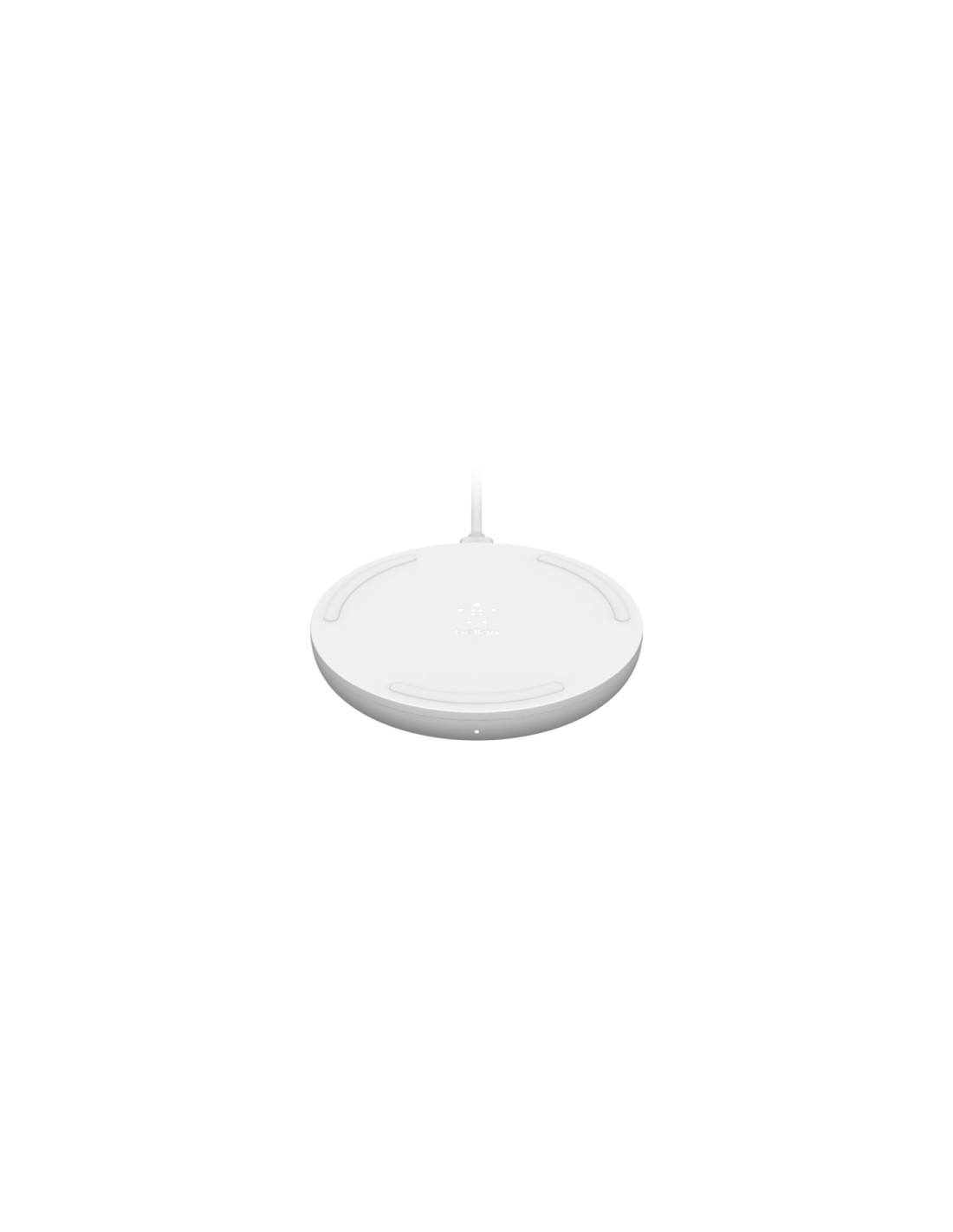Belkin WIA001BTWH Cargador coche inalambrico blanco