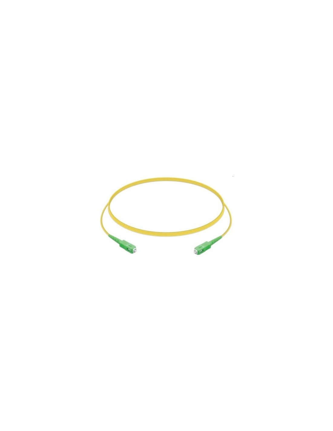 Ubiquiti Networks UF-SM-PATCH-APC-APC cable de fibra optica 1,2 m SC/APC G.657.A1 Amarillo