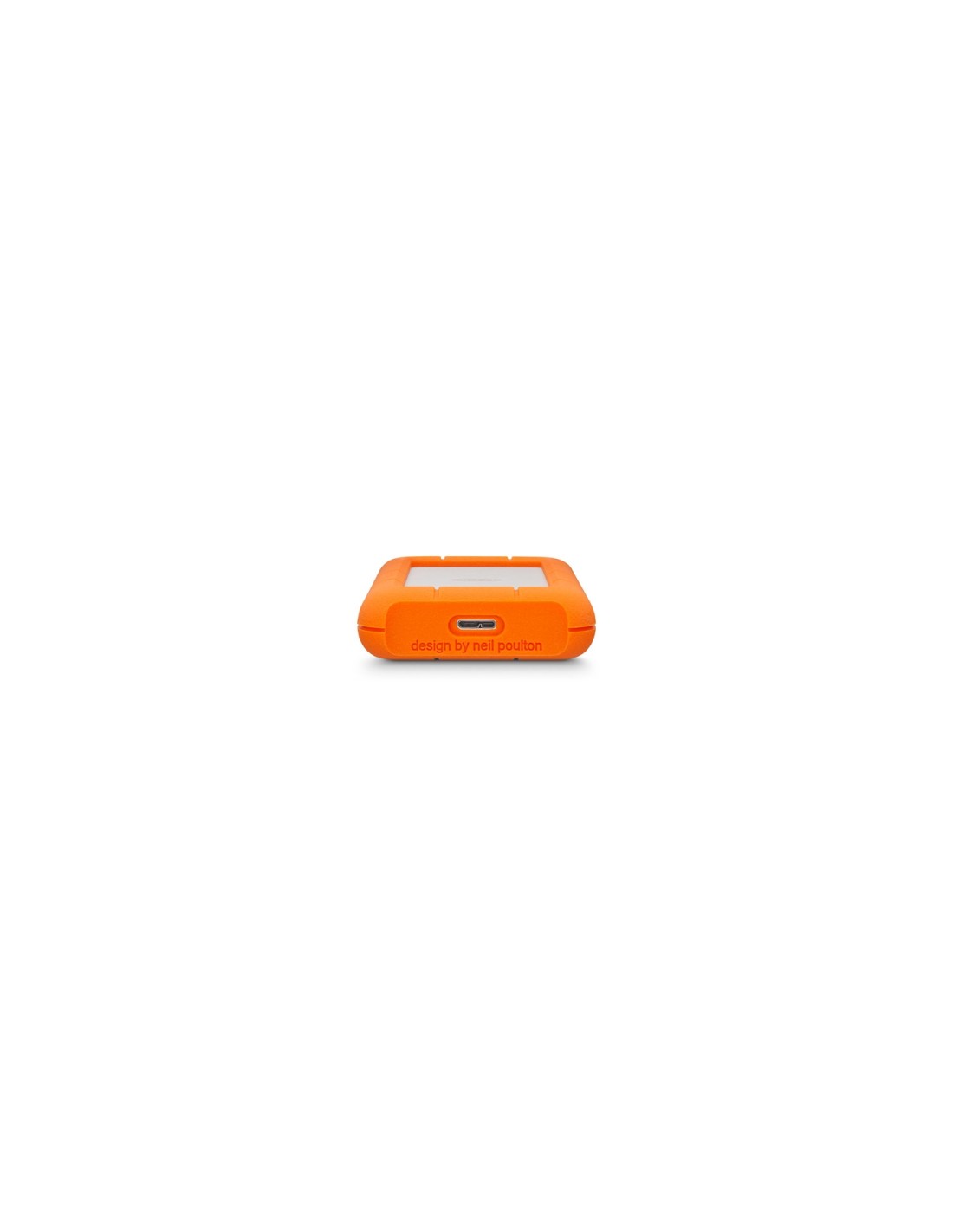 LaCie Rugged Mini Disco duro externo HDD 2000 GB USB 3.2 Gen1 (3.1 Gen 2) Micro-USB B Naranja, Plata