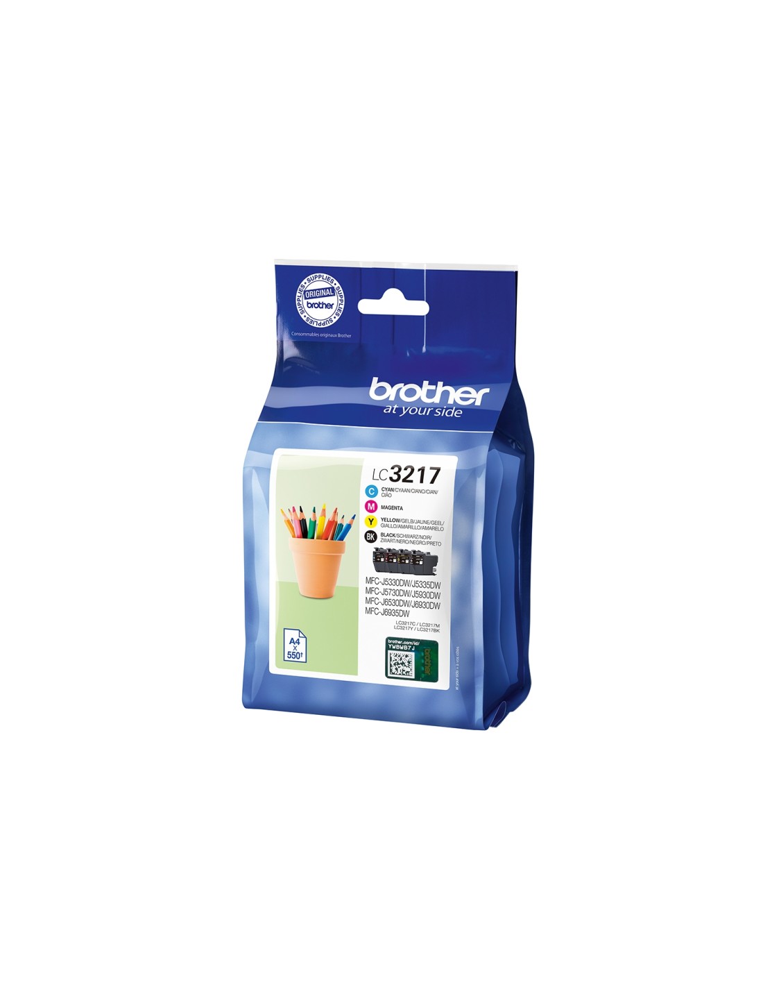 Brother Cartucho de tinta Original  Multipack Negro, Cian, Magenta, Amarillo