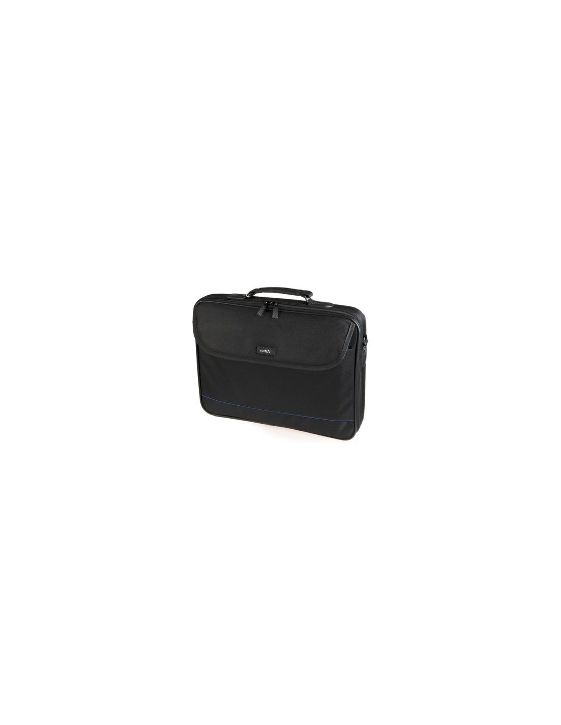 Natec impala maletin para portatil 15.6P nylon Negro