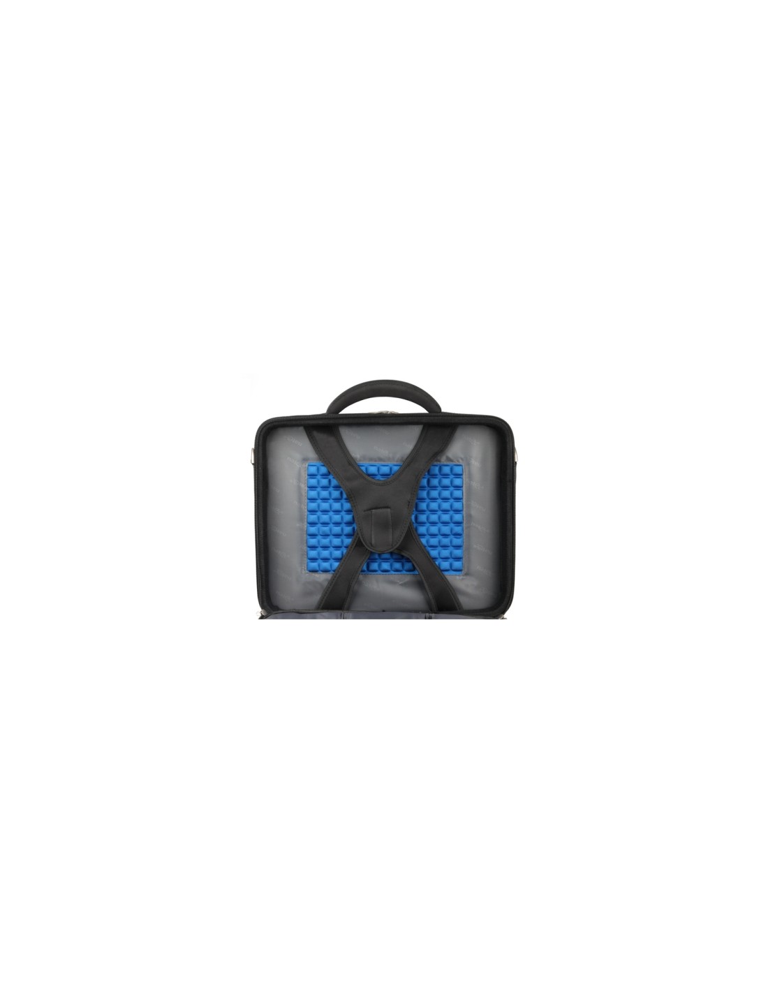 Natec boxer maletin para portatil 17.3P nylon Negro