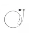 TOOQ cable antirrobo (1,5") Plata
