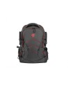 GENESIS Pallad 550 Mochila para portátil 17.3P Mochila Negro, Rojo
